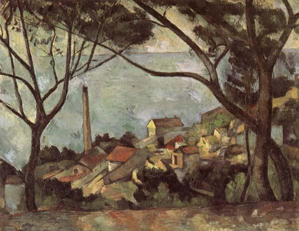 La Mer a l'Estaque, Paul Cezanne